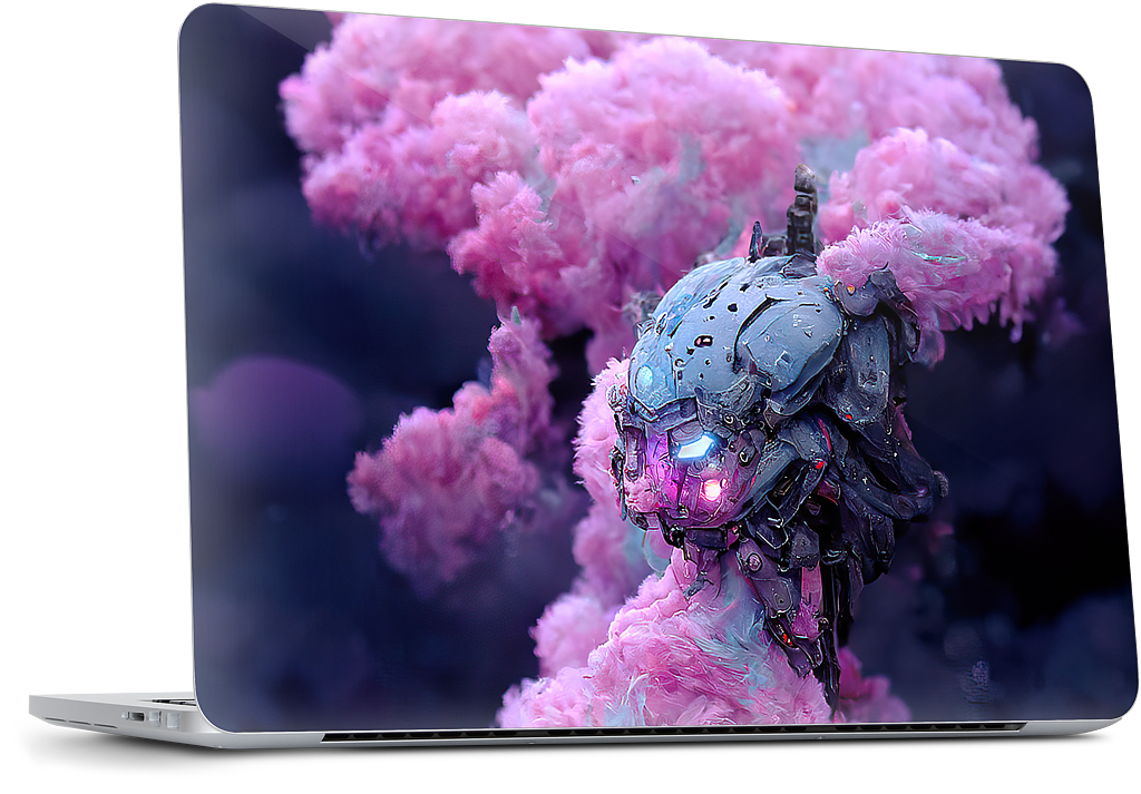 Cotton Candy Mechs MacBook Skin