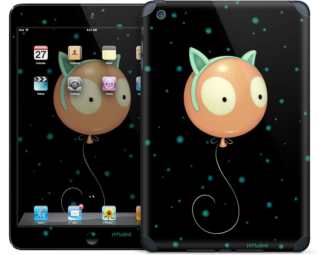 Wiggle Kitty iPad Skin