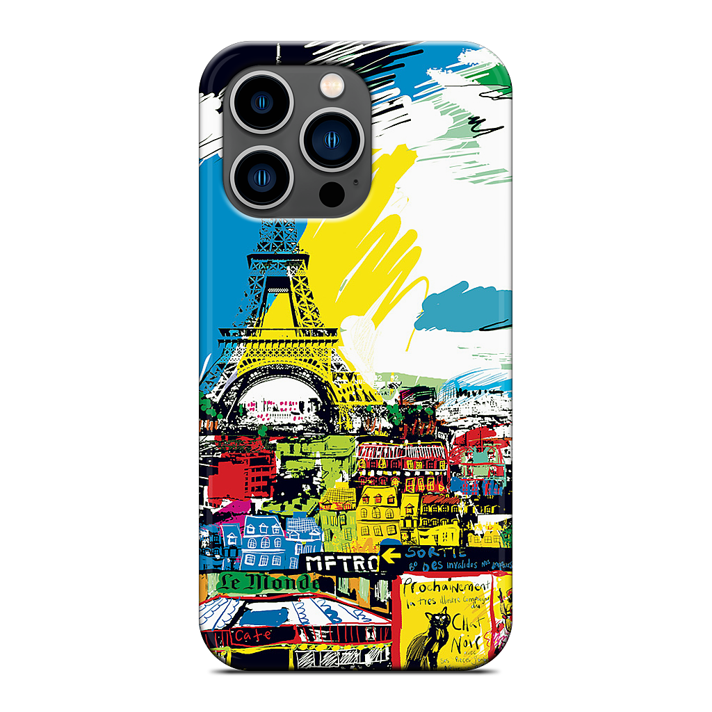 Paris Skyline iPhone Case