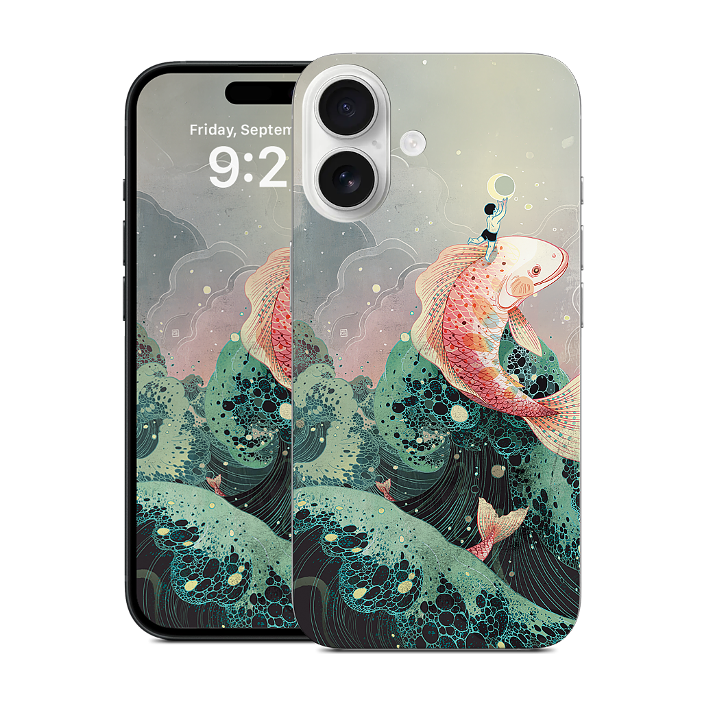 Mooncatcher iPhone Skin