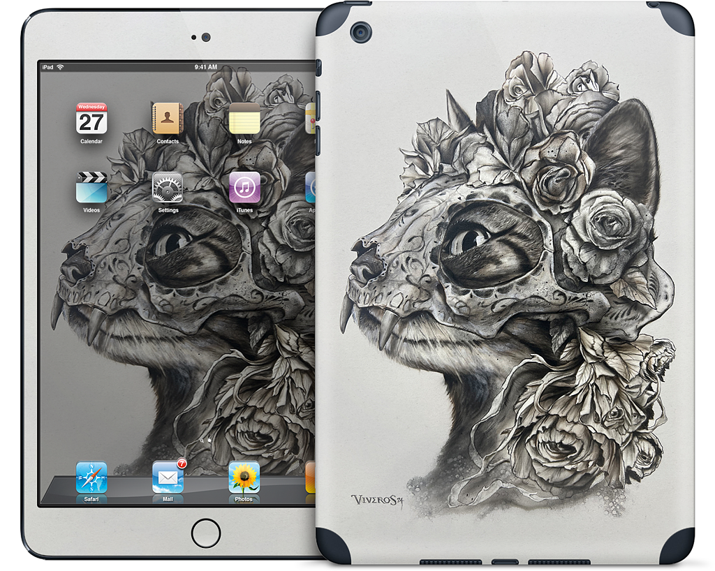 Muerte Cat  iPad Skin