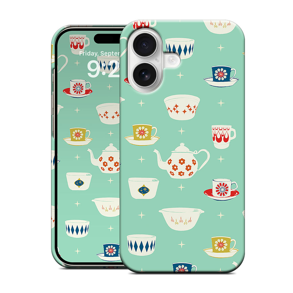 Happy Dishes iPhone Case