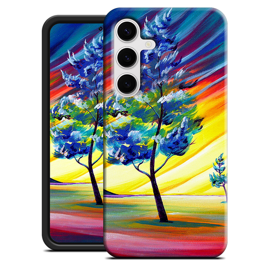 Thick Frost Sunset Glow Samsung Case