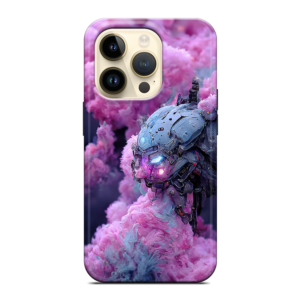 Cotton Candy Mechs iPhone Case