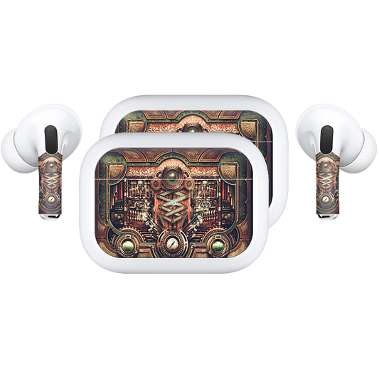 Steampunk Motherboard AirPods