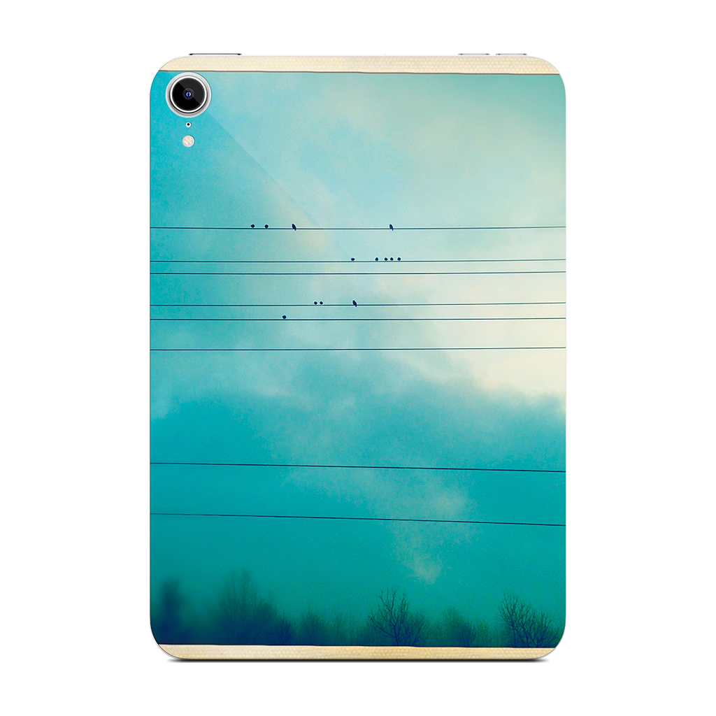 Birds on a wire iPad Skin