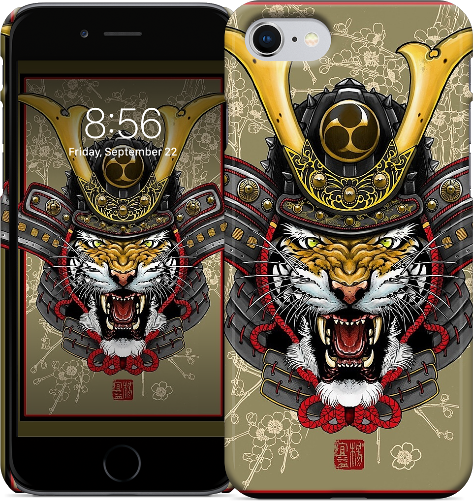 Kabuto Tiger iPhone Case