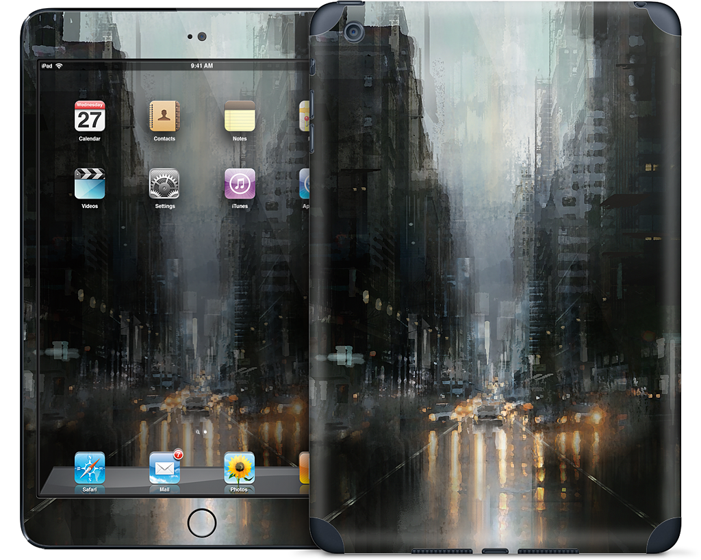 October Rain iPad Skin