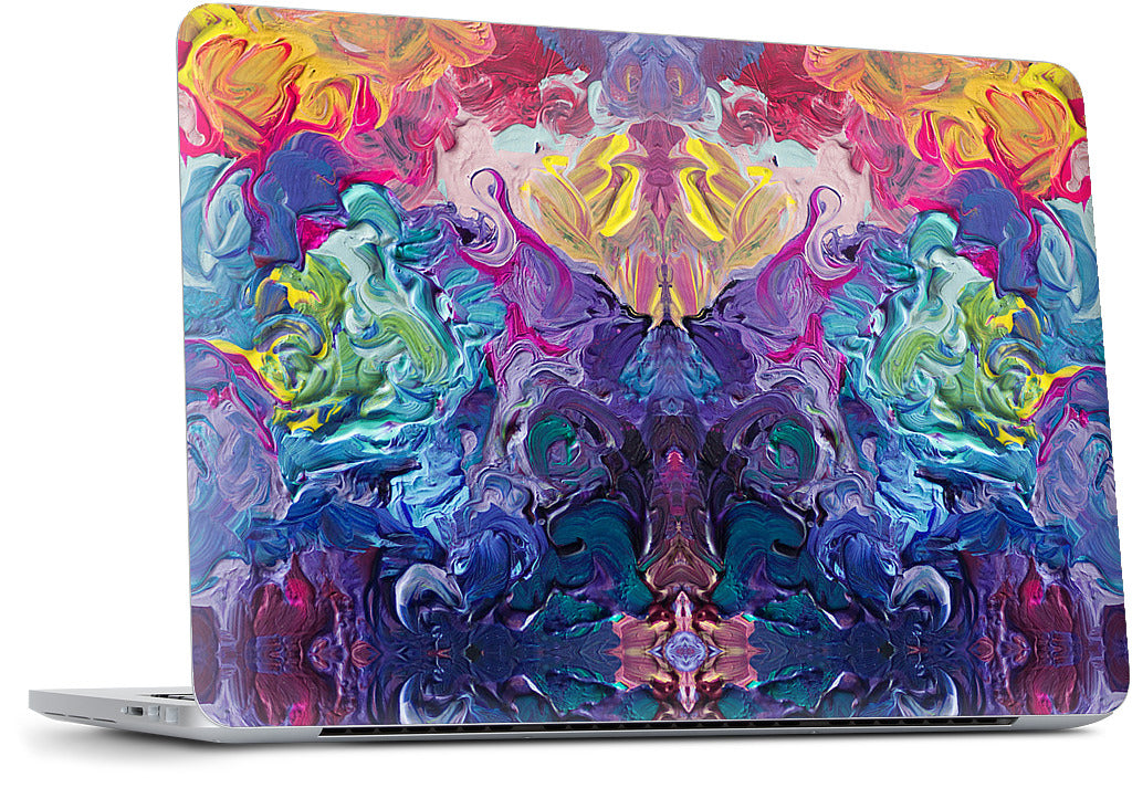 Rainbow Flow Abstract MacBook Skin