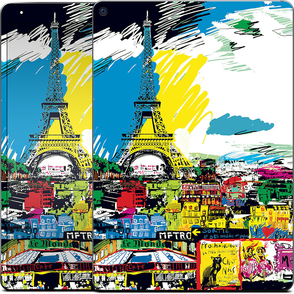 Paris Skyline iPad Skin