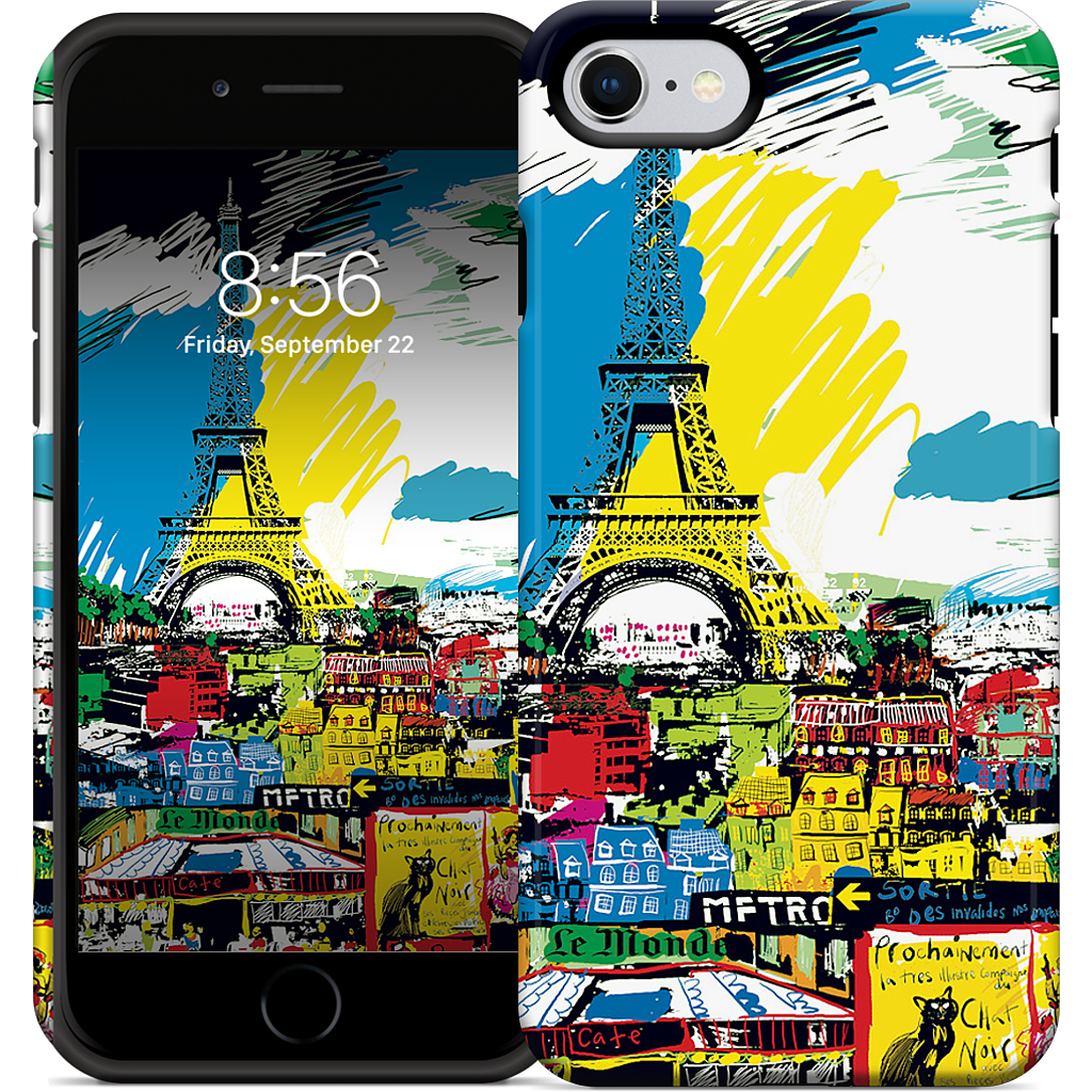 Paris Skyline iPhone Case