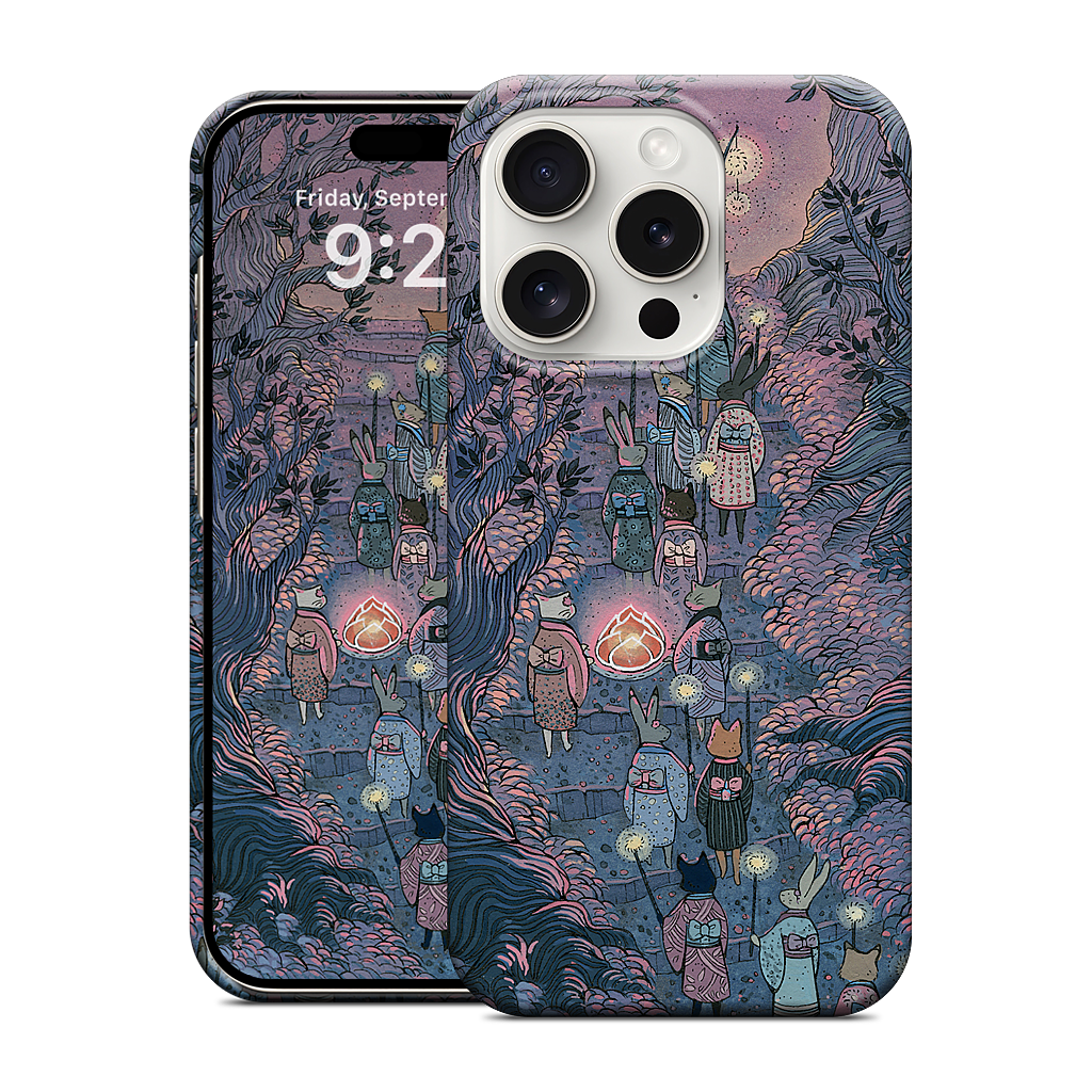 Woodland Procession iPhone Case