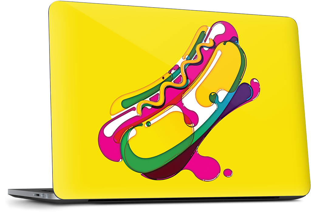 Hot Dog Dell Laptop Skin