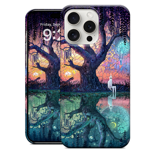 On the Banks of Broken Worlds iPhone Case