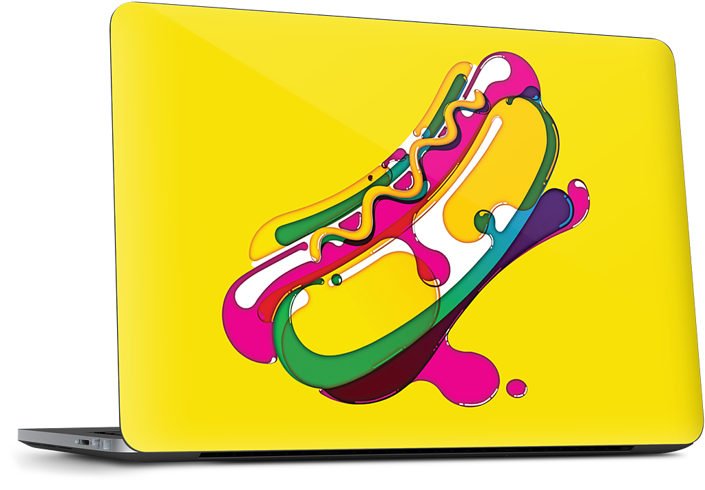 Hot Dog Dell Laptop Skin