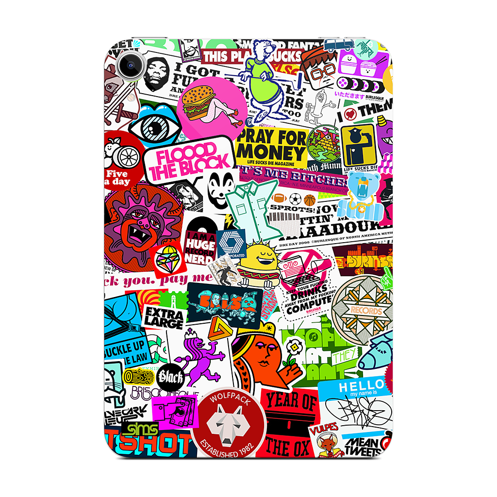 Too Much Everything iPad Skin