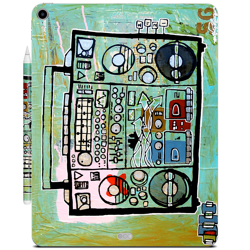 Ghetto Blaster iPad Skin