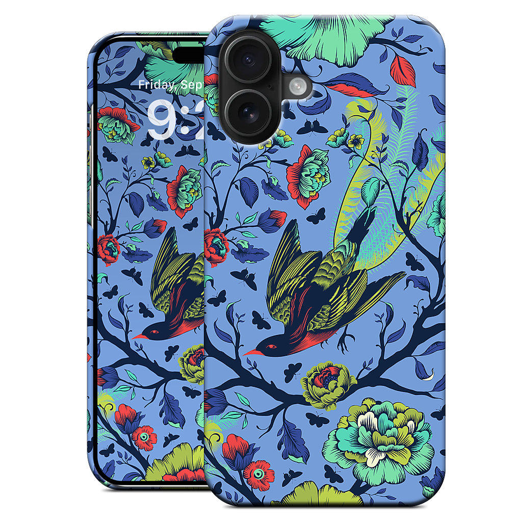 Tail Feathers Lupine iPhone Case