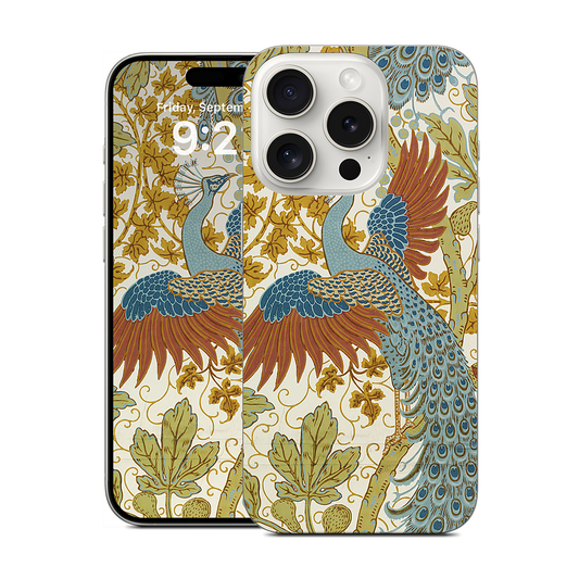 Fig and Peacock iPhone Skin