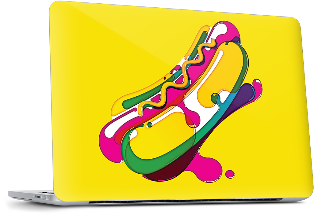 Hot Dog Dell Laptop Skin