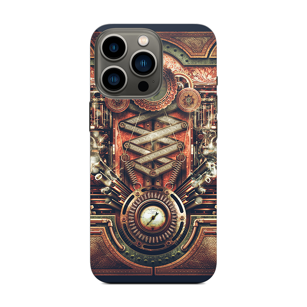 Steampunk Motherboard iPhone Skin