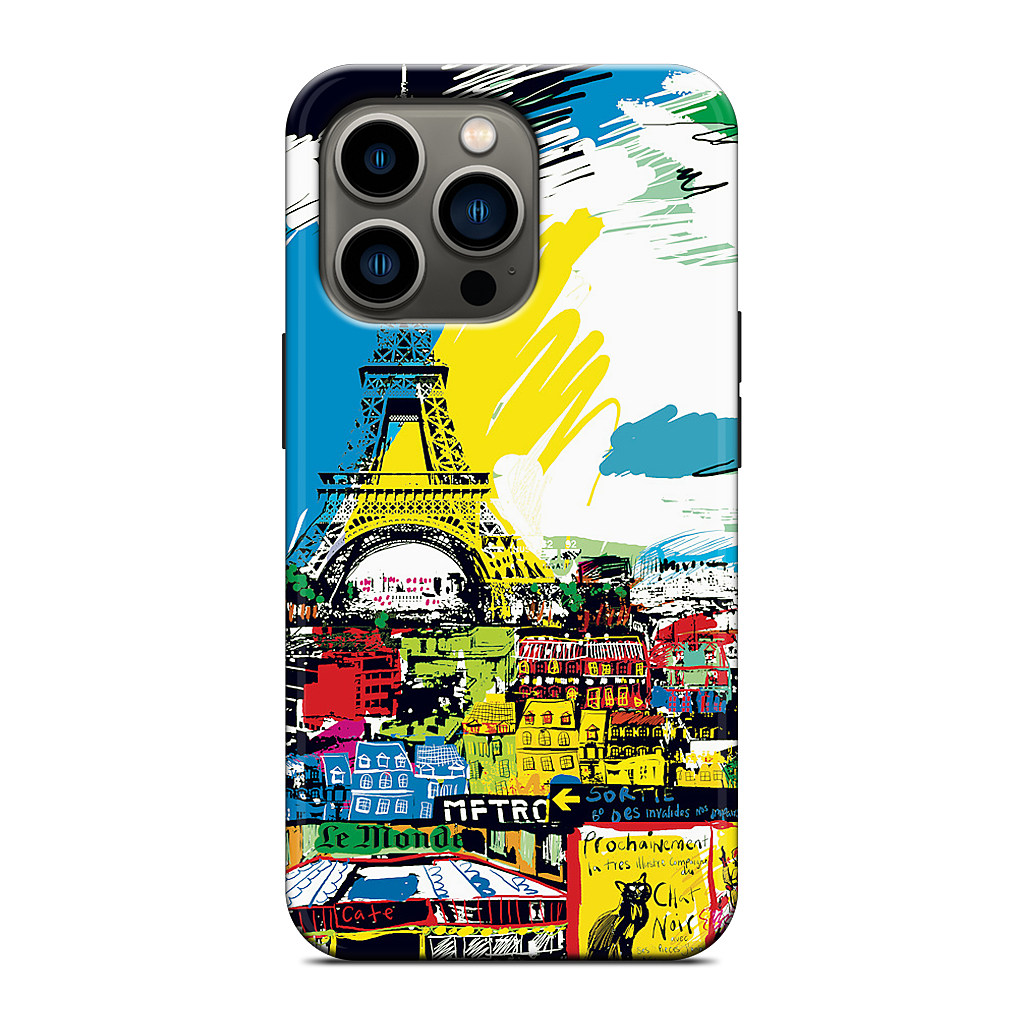 Paris Skyline iPhone Case