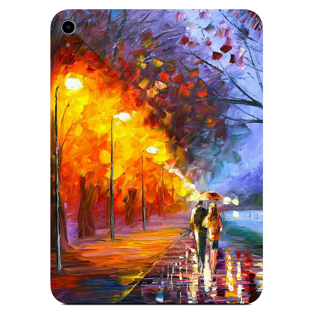 ALLEY BY THE LAKE by Leonid Afremov iPad Skin