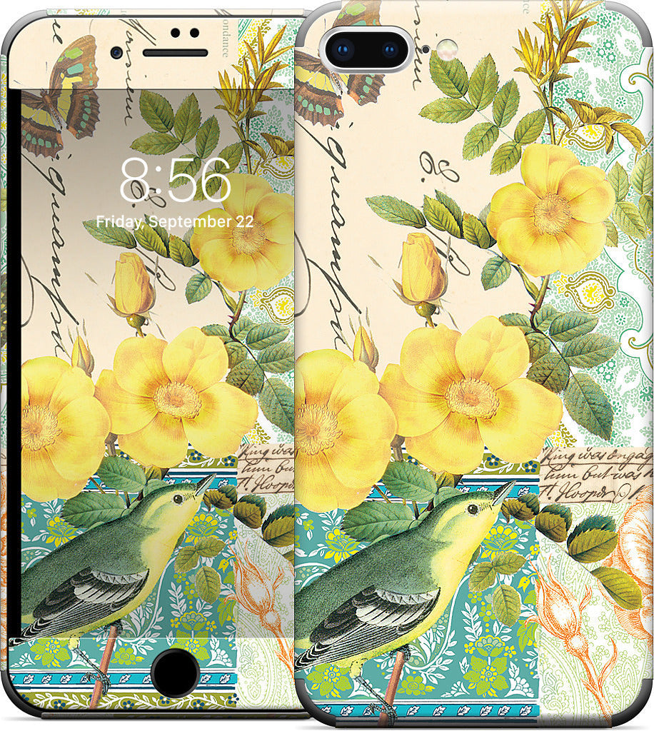 Yellow Bird iPhone Skin