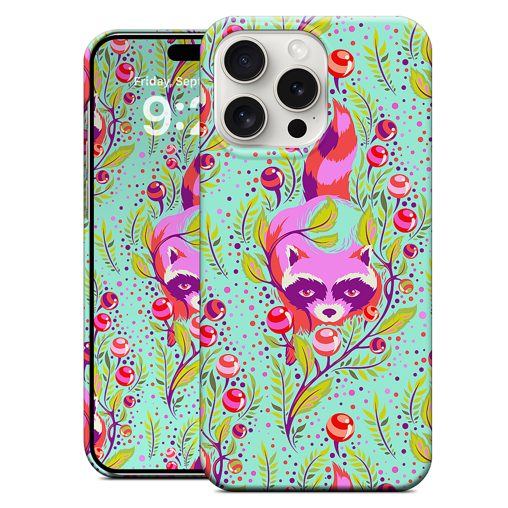 Raccoon Poppy iPhone Case