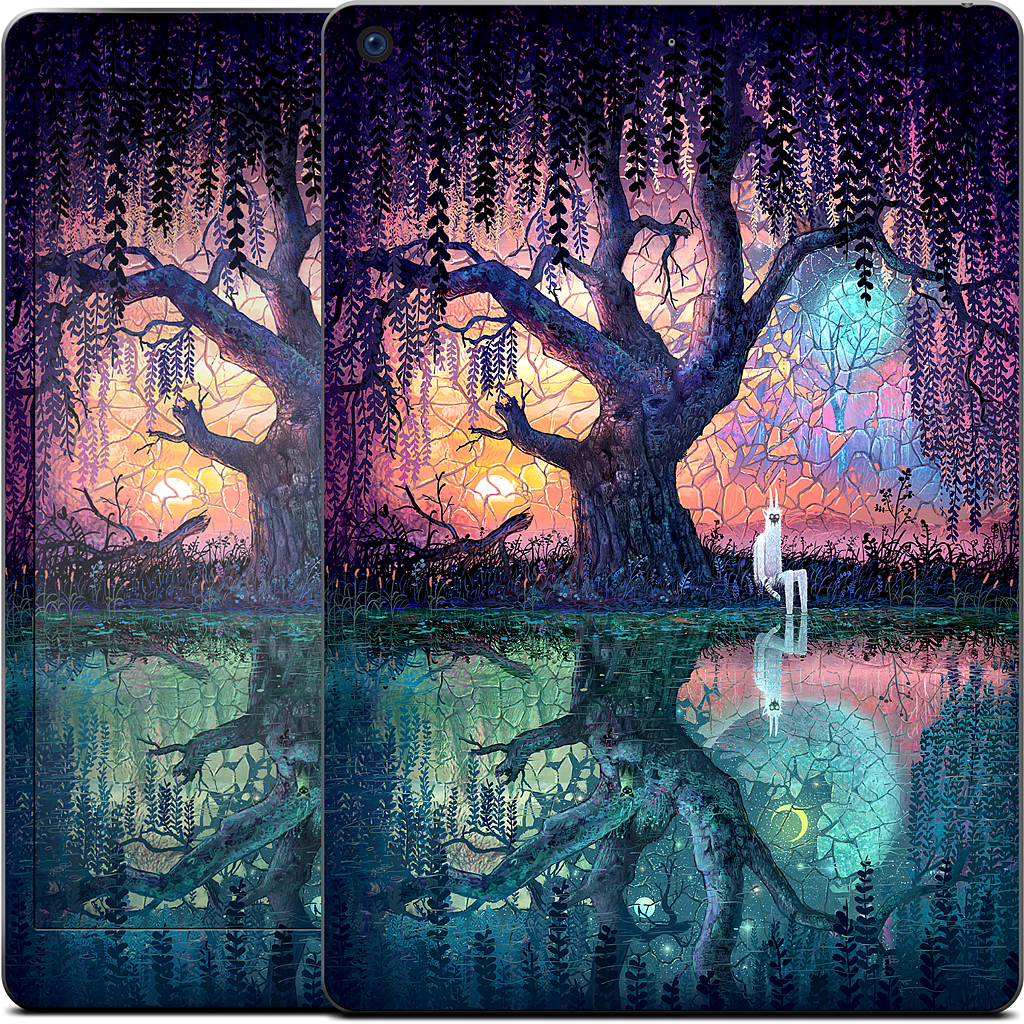 On the Banks of Broken Worlds iPad Skin