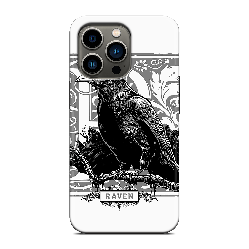 R Is For Raven iPhone Case