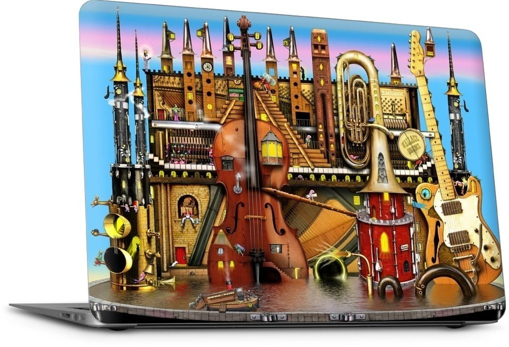 Music Castle MacBook Skin