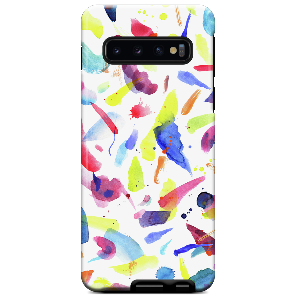 Watercolor Summer Brushstrokes Samsung Case