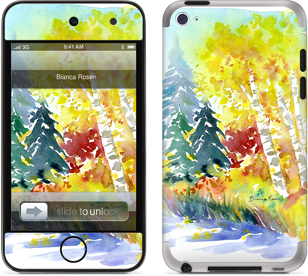 Fall Trees iPod Skin