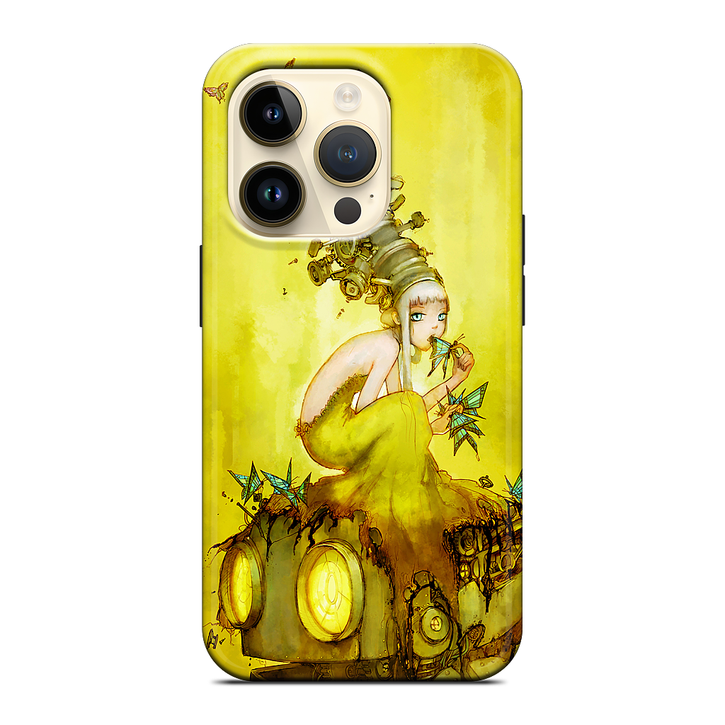 Glass Butterflies iPhone Case