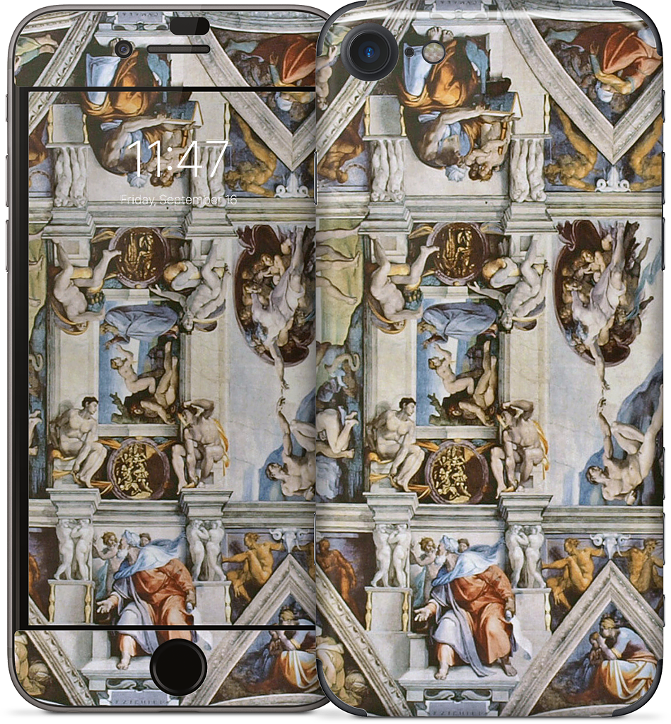 Cappella Sistina Ceiling iPhone Skin