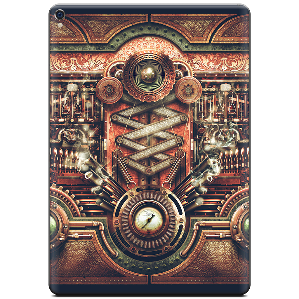 Steampunk Motherboard iPad Skin