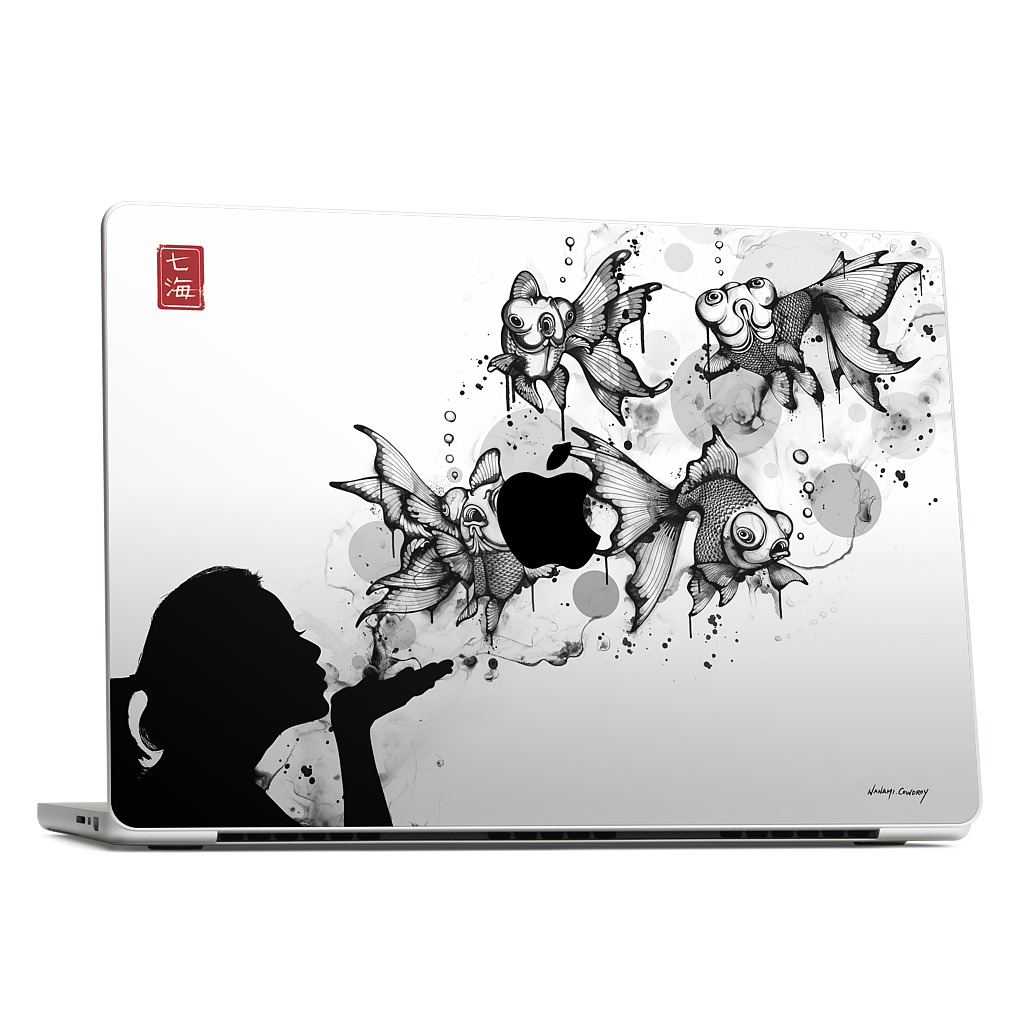 Blow Fish MacBook Skin