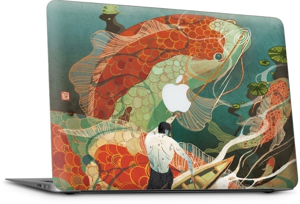 Koi Dance MacBook Skin