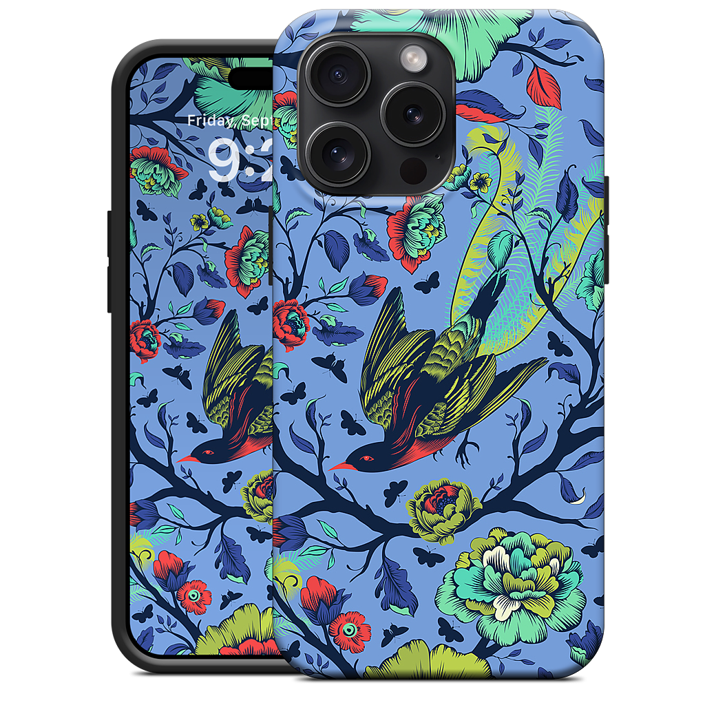 Tail Feathers Lupine iPhone Case