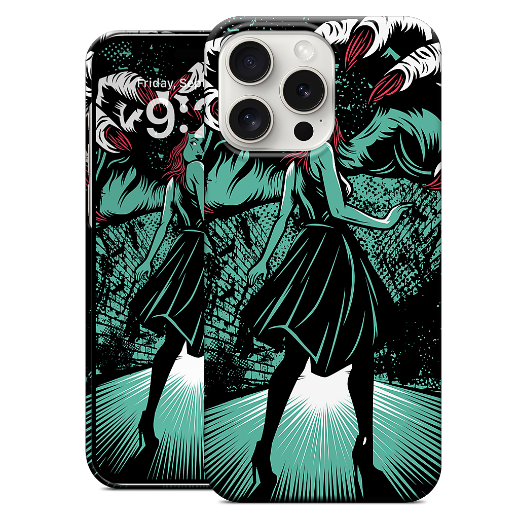 Molly vs The Zombie iPhone Case