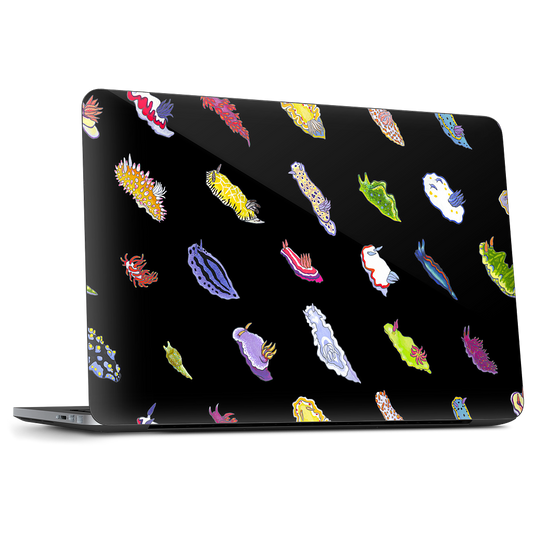 Nudibranch Black Dell Laptop Skin