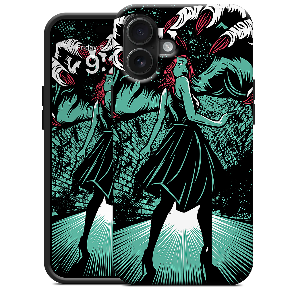 Molly vs The Zombie iPhone Case