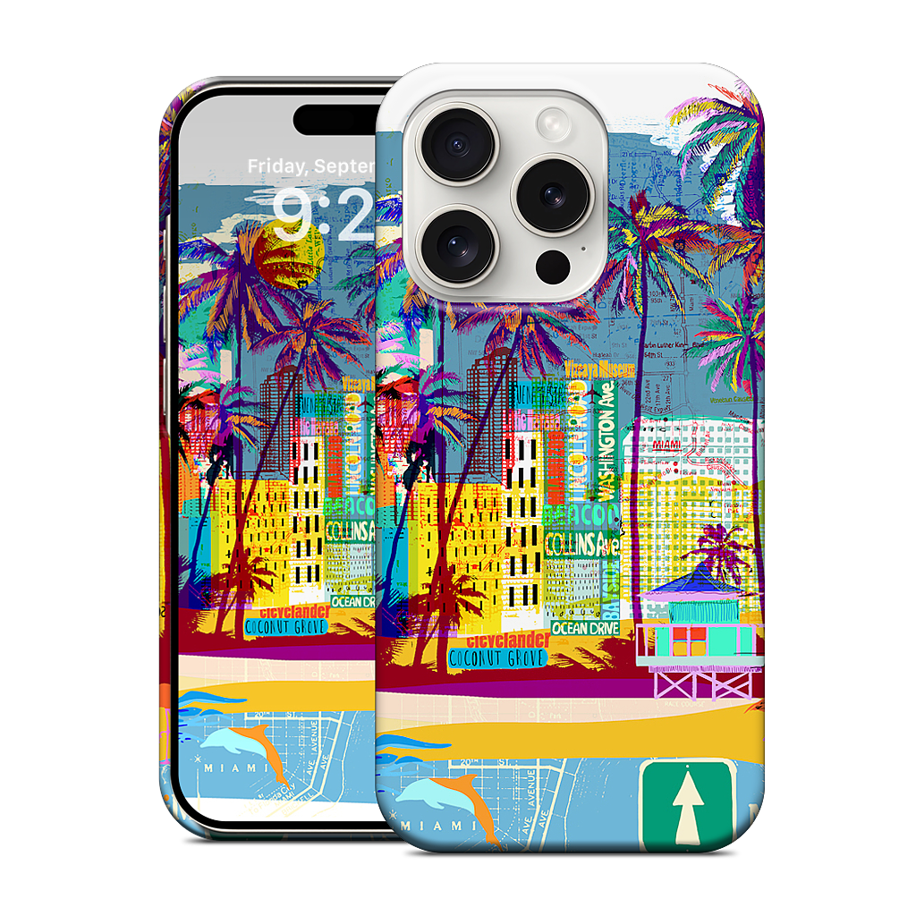 Miami iPhone Case