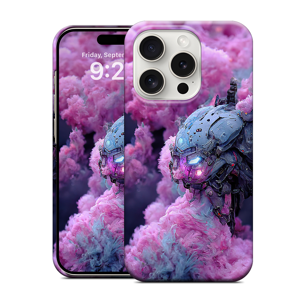 Cotton Candy Mechs iPhone Case