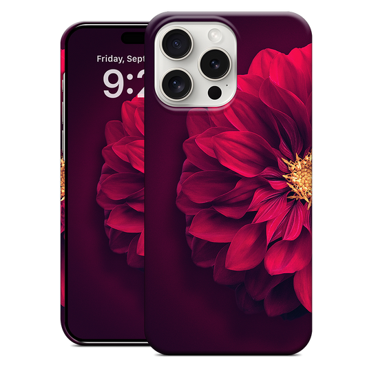 Red Bloom iPhone Case