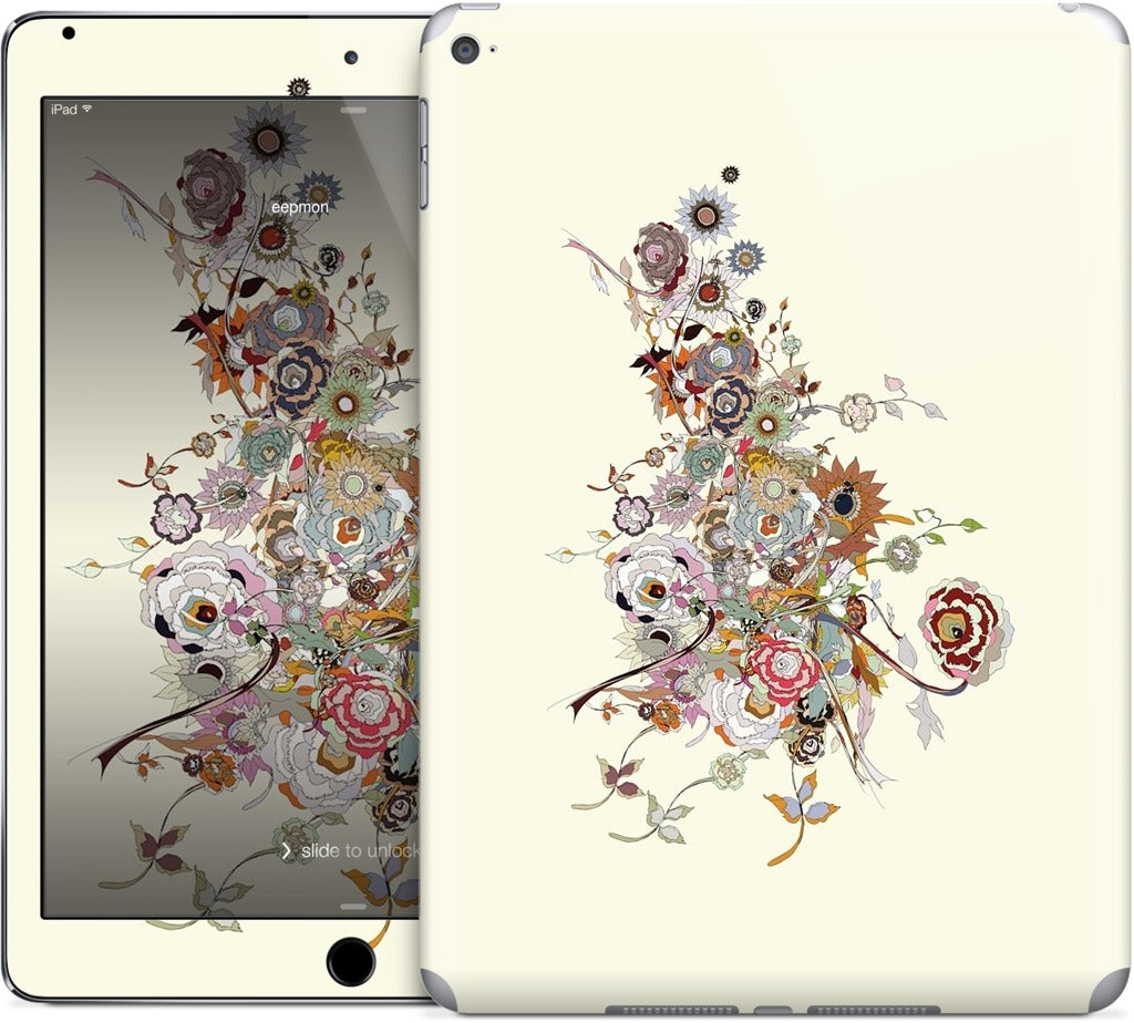 Chaos Bloom Spring Irritation iPad Skin