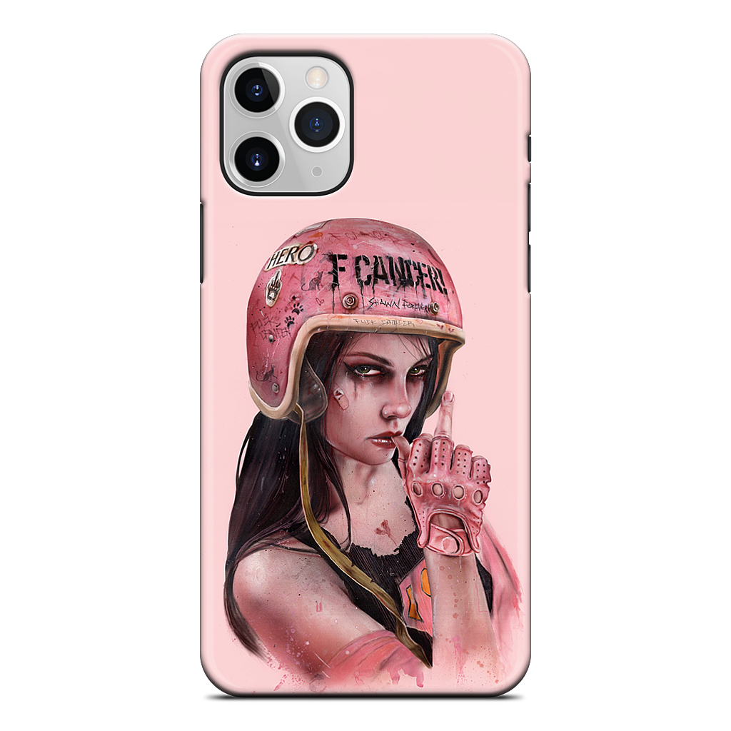 F Cancer iPhone Case