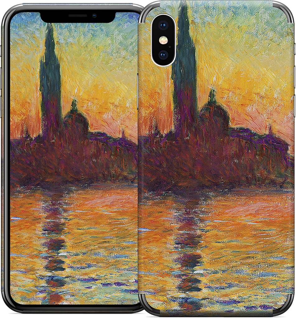 Sunset in Venice iPhone Skin