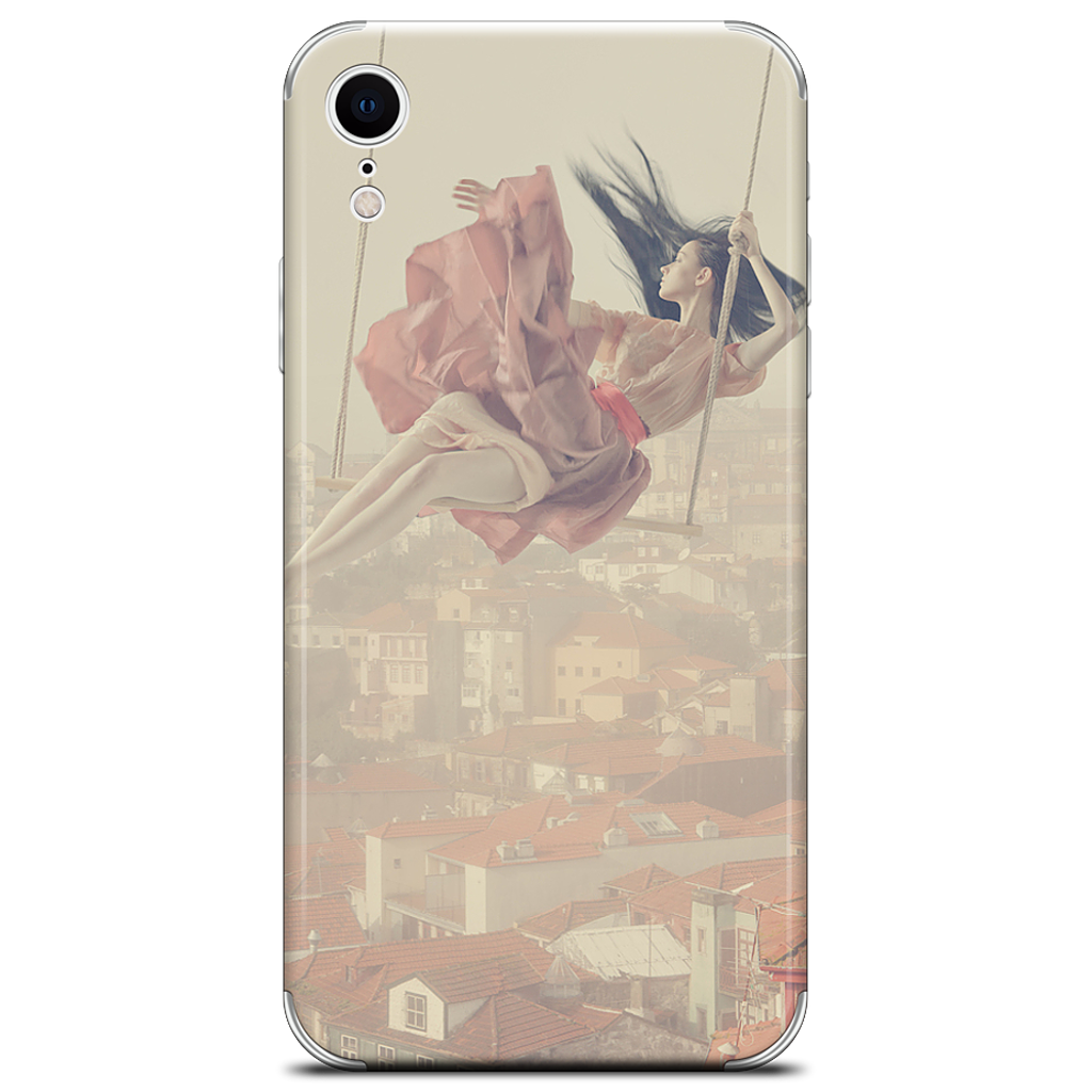 Swinging Over Oporto iPhone Skin